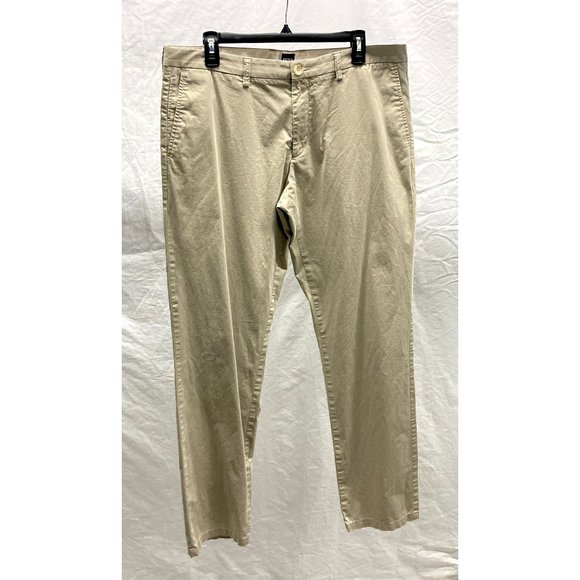 Hugo Boss Crigan1-W Tan Cotton Stretch Chino Pants 36 x 33 - Picture 1 of 4